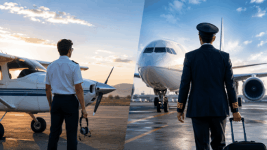 Aviation dreams private vs commercial paths