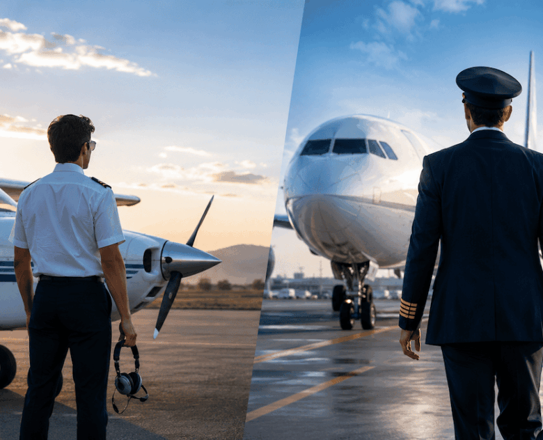 Aviation dreams private vs commercial paths