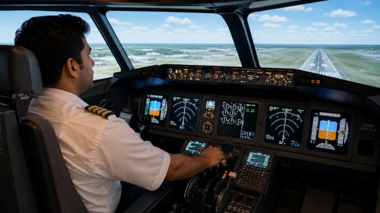 Simulator Training for Airline Pilot Preparation