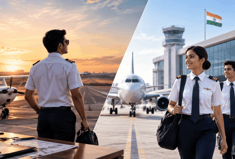 CPL vs Cadet Pilot Program in India
